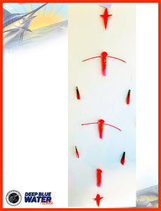 LIMITED EDITION The “Teaser Max” The King Fish / Tuna / Marlin Teaser Featuring World Renowned Pakula Lures and Squids