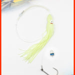 SWORDFISH Deep Drop Rig 12 Inch Ultra Bright Glow Octopus / Squid Skirt