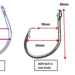 SWORDFISH Deep Drop Rig 12 Inch Ultra Bright Glow Octopus / Squid Skirt