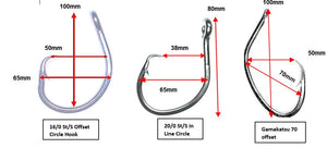 SWORDFISH Deep Drop Rig 12 Inch Ultra Bright Glow Octopus / Squid Skirt
